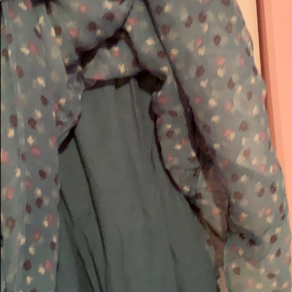 American Eagle Chiffon Ruffled Dress - Picture 4 of 4